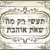 ⁦פלייסמט דגם תעשי רק מה שאת אוהבת⁩ – תמונה ⁦2⁩