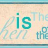 ⁦ראנר לשולחן דגם The Kitchen Is The Heart כחול⁩ – תמונה ⁦2⁩