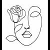⁦תמונת Line Art עם מסגרת זכוכית⁩ – תמונה ⁦2⁩