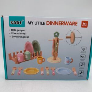 משחק ילדים מעץ כלי אוכל ייבוש כלים   309058 לאיסוף במכירת לימונצ'לו באר יעקוב 30/4