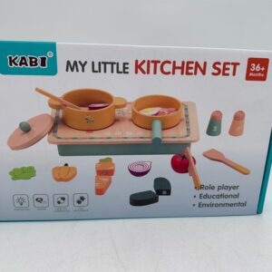 משחק ילדים מעץ ערכת בישול כיריים   309053 לאיסוף במכירת לימונצ'לו באר יעקוב 30/4