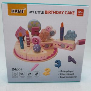 משחק ילדים מעץ עוגה 309057 לאיסוף במכירת לימונצ'לו באר יעקוב 30/4