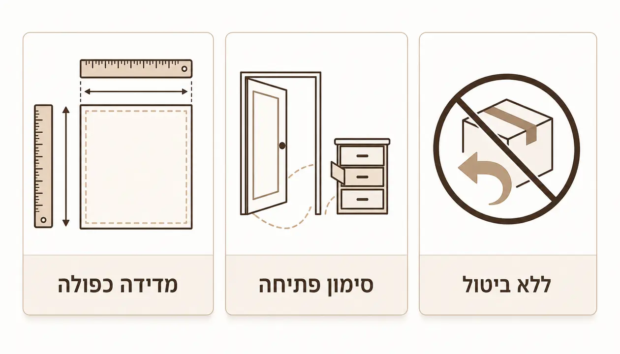 הזמנת שטיח פי וי סי לפי מידה באתר אונליין