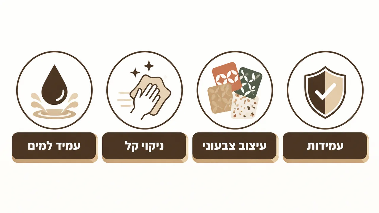 למה שטיח PVC למטבח הפך לפתרון פופולרי - שילוב של עיצוב ופונקציה