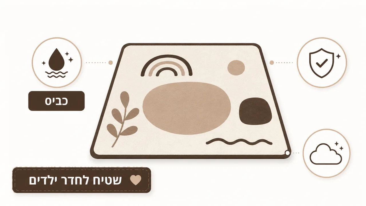 בחירת שטיח לחדר ילדים