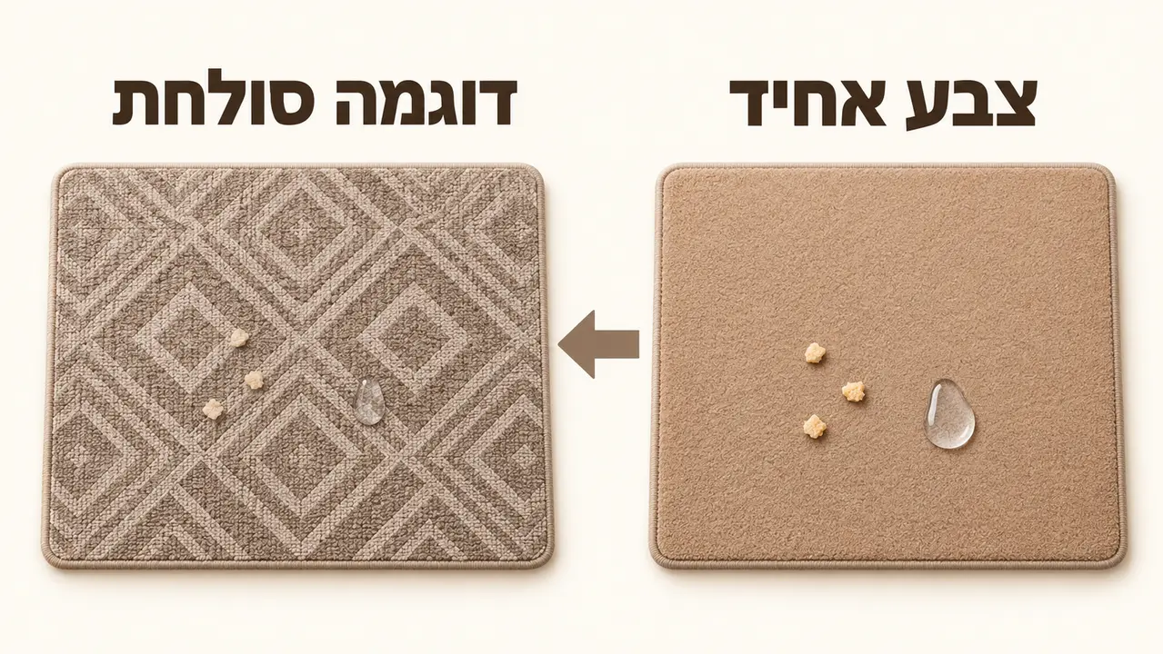 בחירת דוגמאות וצבעים חכמים לשטיח PVC בחדר ילדים