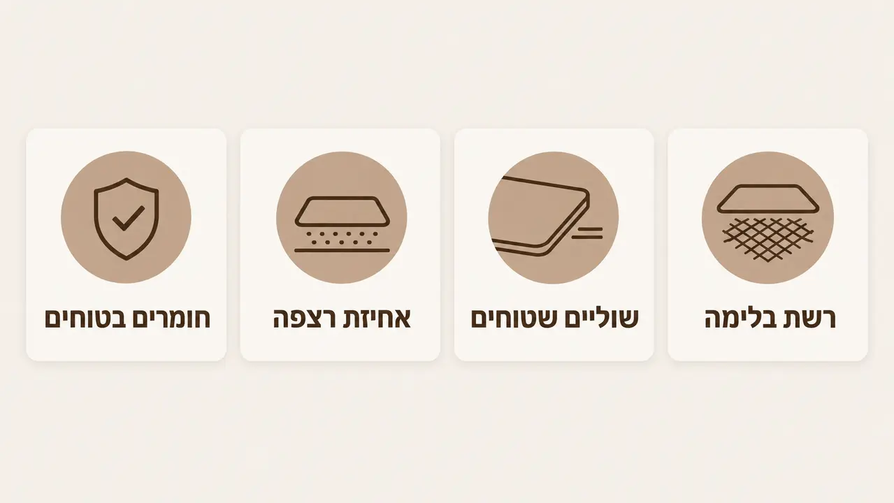 בטיחות ותקנים בבחירת שטיחי פעילות לגני ילדים